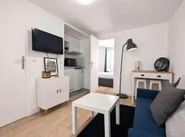 Pied-à-terre cosy entre Italie et BNF - 2 pers