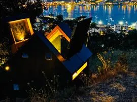 AJACCIO, Dormir sous les étoiles, cabanon à toit ouvrant, vue mer et montagne