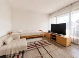 Apartment Balkon Parkplatz Arbeitsplatz