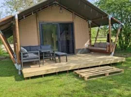 Glampingtent Bron van Rust