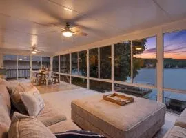 Lakefront Retreat at 10mm w/ Dock & Sunroom
