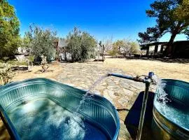 Cowboy Tubs, Zen Labyinth, Views, Quiet Serenity