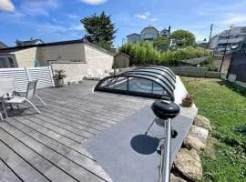 Villa à 150m de la plage avec piscine et WiFi gratuit - FR-1-361-8