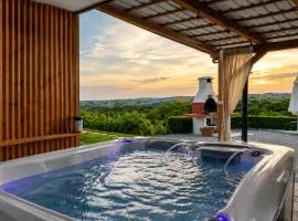 Vineyard Cottage with Jacuzzi & Hobbit Sauna by Destination GREEN Croatia