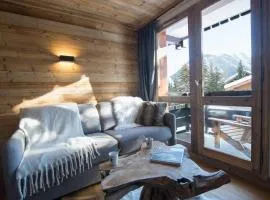Les Brigues - Appartement avec vue sur la montagne et accès aux pistes