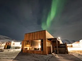 Design House Laugaland on Eyjafjörður with Sea View - by Nollur