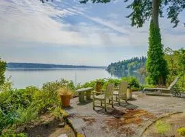 Charming Waterfront Home with Mt Rainier View