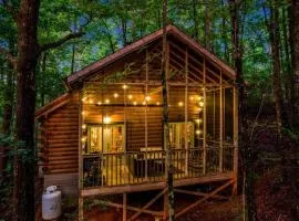 Red Rose Cabin with Indoor Jacuzzi