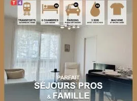 St Fons-Proche de Lyon, 6 chambres, rénové