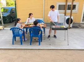 しまなみ海道-愛犬と泊まれる一棟貸し-本格バレルサウナ-ドッグラン-BBQ完備-YOSHIUMi