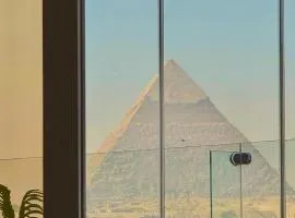 Eyes of horus pyramids view