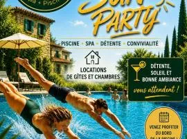 Gites piscine Spa