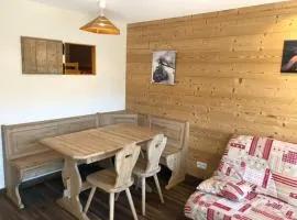 Wonder ful chalet skis on your feet