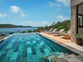 Luxury Seafront Villa Kaprije with Private Pool