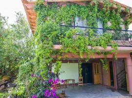 Lovely garden flat with stunning mountain views