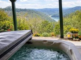 Family Cabin with Hot Tub & Scenic Lake Views