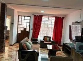 Casa de 3 pisos, 4 habitaciones para hasta 8 personas Bello Horizonte