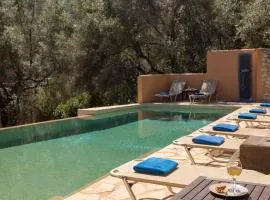 Villa Amoudia - Luxury Villa right on the beach with Private Pool