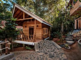 Manthally Cabanas, chalet i Hikkaduwa