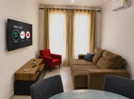 Casa Jack&Mari c ar-condicionado, Wi-Fi e churrasqueira, 600m da praia, 2 quartos sendo 1suíte, até 8 pessoas