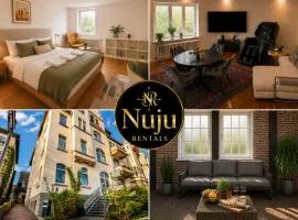 NUJU Rentals - 4-Zimmer, 10 Gäste, Wintergarten & Terrasse & Parkplatz
