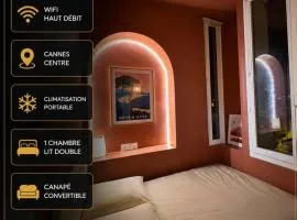 Studio Cocon - Entièrement rénové - 4 couchages - 600m de la Gare de Cannes