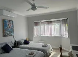 Large bedroom 2 King Single beds Centrally located