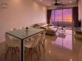 Comfy Family 3BR Condo in Taiping with Pool & Free WiFi Netflix
