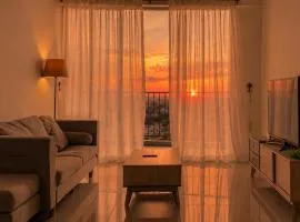 Comfy Sunset View Home with Swimming Pool & Wifi