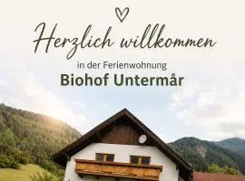 Ferienwohnung Biohof Untermar