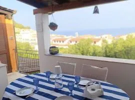 Casa Azzurra con vista Mare