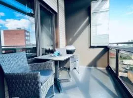 Air-conditioned city apartment with sauna