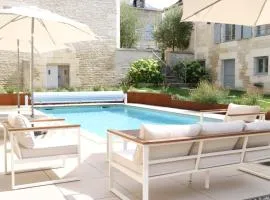 La Villa Lombardi en Champagne, avec piscine privée et jacuzzi