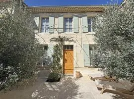 Maison Lamanon, cour privée aux oliviers
