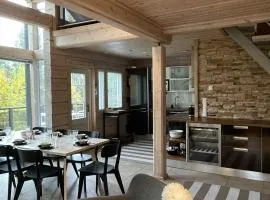 Villa Loiste Himos Chalet with Hot Tub