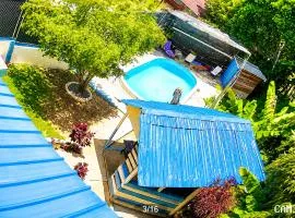 spring house jarabacoa bbq aires piscina privada Wi-Fi deco