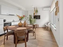 Private apartment w small garden, airco, kitchen