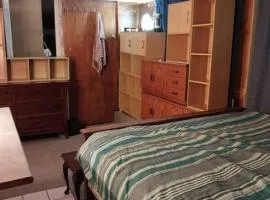 1-bedroom unit with AC in banana garden