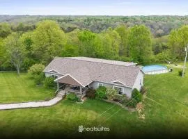 80 Acres, Pool, Game room with Ping Pong & Billiards!