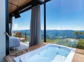 Cabaña con vista panorámica a la Sierra VST044