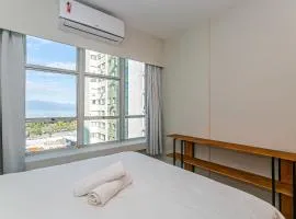 Belo loft no centro com vista mar, Floripa VLR802