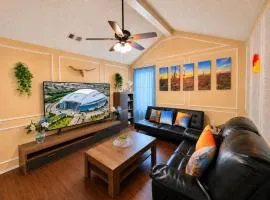 Sleeps8No Stairs,Carpet-Free Near Dallas Stadiums