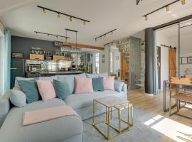 Sopot Beach & Park Penthouse by Downtown Apartments、ソポトのホテル
