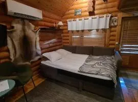 Log cabin at Patokoski