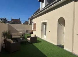 Maison deux chambres avec climatisation et terrasse tout confort
