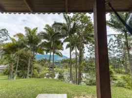 Chalé com Rede e Vista Panorâmica em Rio do Sul SC