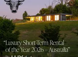 The Horned Cow - award winning luxe semi-rural house 10mins from Orange