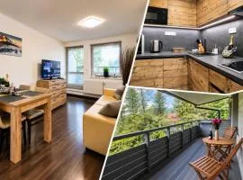 Mountain Apartment Resident - wellness, terasa & garáž v ceně, možnost snídaně