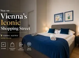 10-Min to Westbahnhof, Modern Hotel Rooms with TV, Wi-Fi
