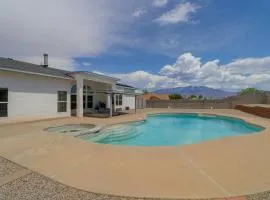 Extended Desert Pool House! Home Outside ABQ